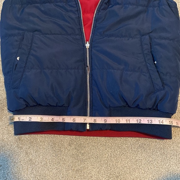 Lacoste Reversible Puffer Vest with Hood - Picture 11 of 11